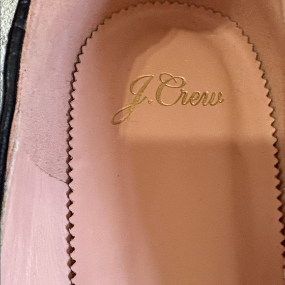 J Crew sz 9.5 floral slip on loafers - Picture 5 of 9